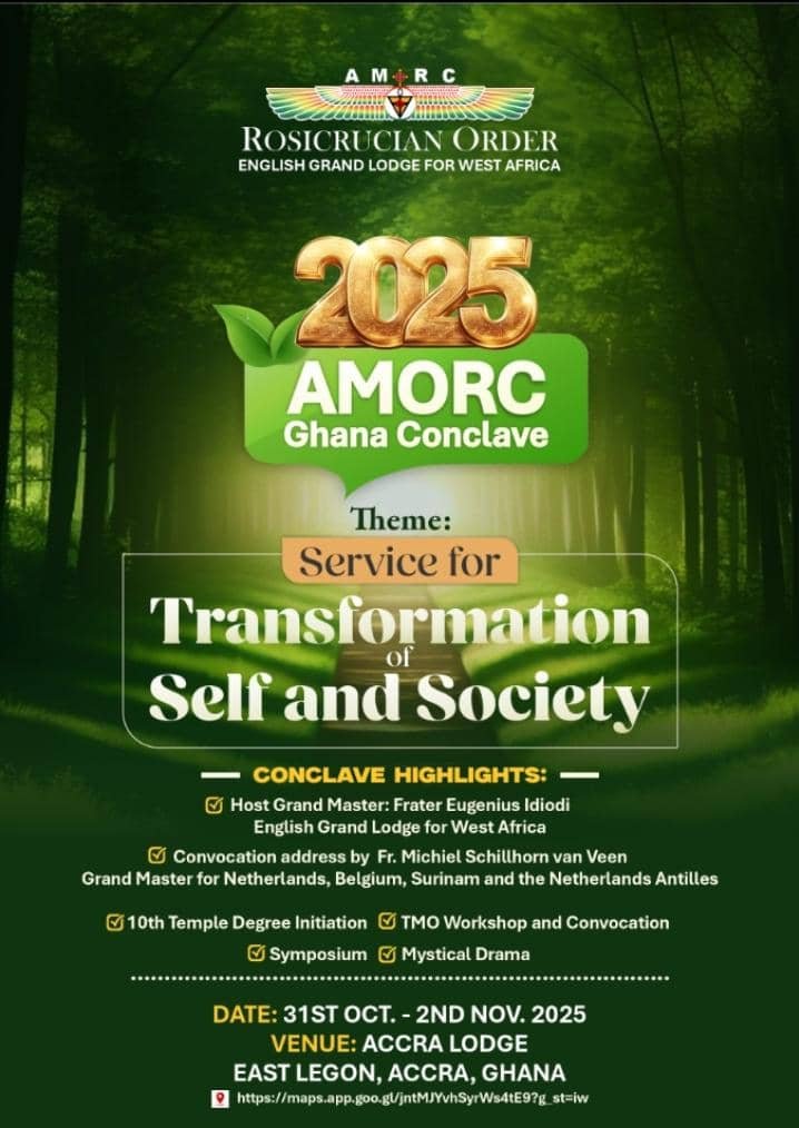2025 AMORC Ghana Conclave Rosicrucian Order AMORC